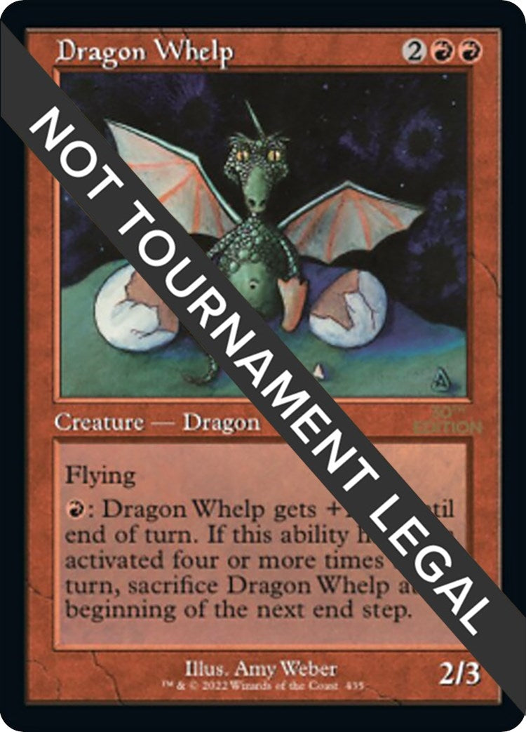 Image for Dragon Whelp (Retro Frame) (435) (30A) - Magic: The Gathering