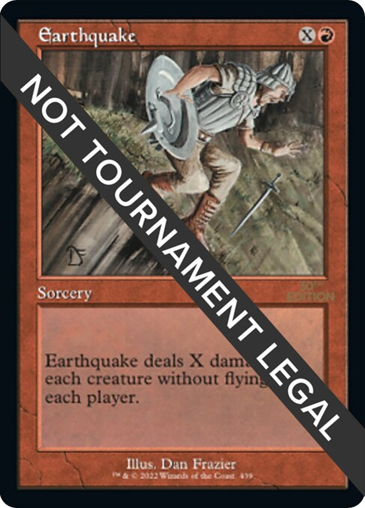 Image for Earthquake (Retro Frame) (439) (30A) - Magic: The Gathering