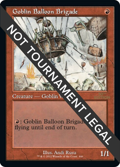 Goblin Balloon Brigade (Retro Frame) (446) (30A)