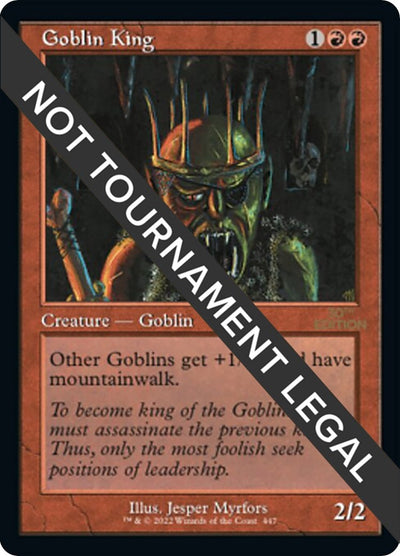 Goblin King (Retro Frame) (447) (30A)