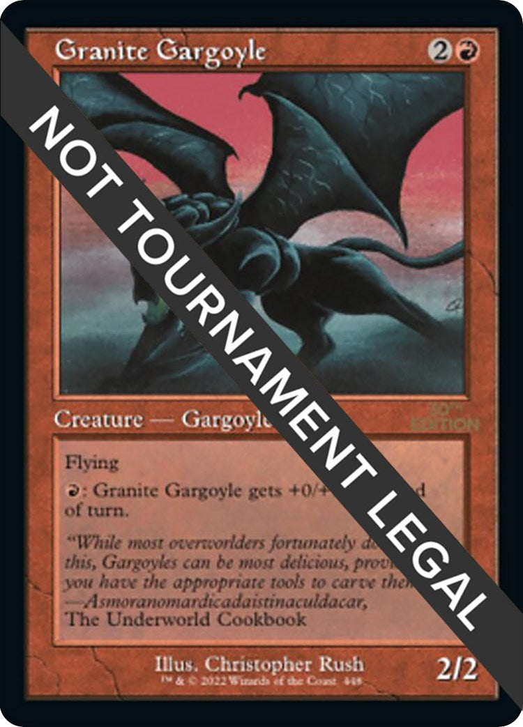 Image for Granite Gargoyle (Retro Frame) (448) (30A) - Magic: The Gathering