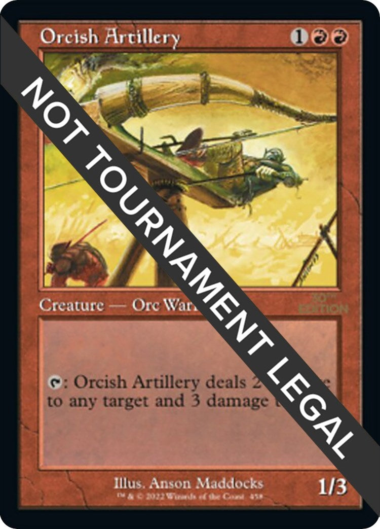 Image for Orcish Artillery (Retro Frame) (458) (30A) - Magic: The Gathering