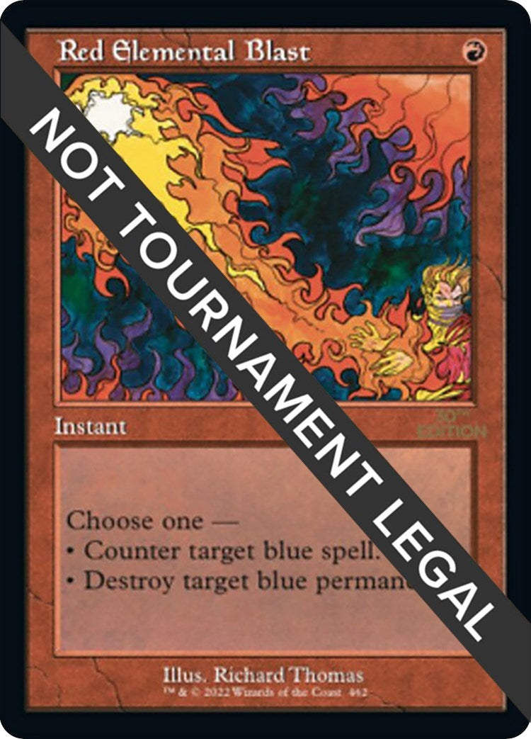 Image for Red Elemental Blast (Retro Frame) (462) (30A) - Magic: The Gathering