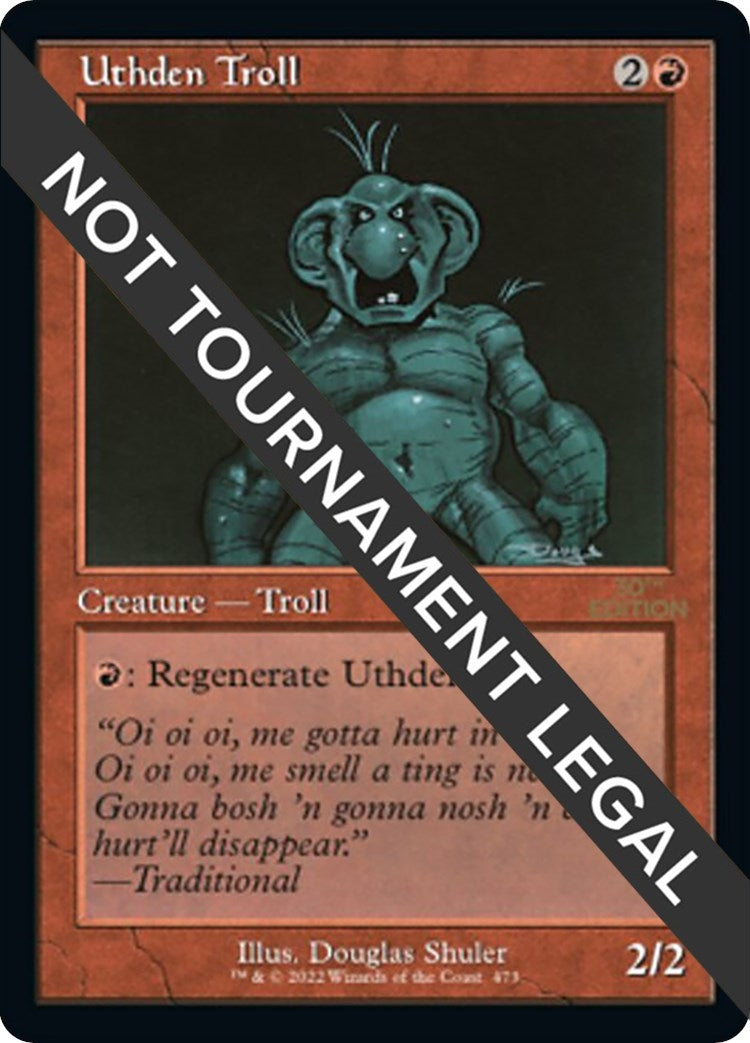 Image for Uthden Troll (Retro Frame) (473) (30A) - Magic: The Gathering