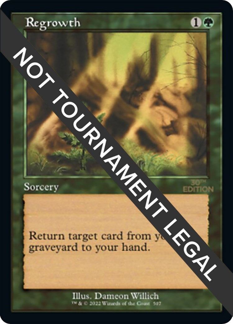 Image for Regrowth (Retro Frame) (507) (30A) - Magic: The Gathering
