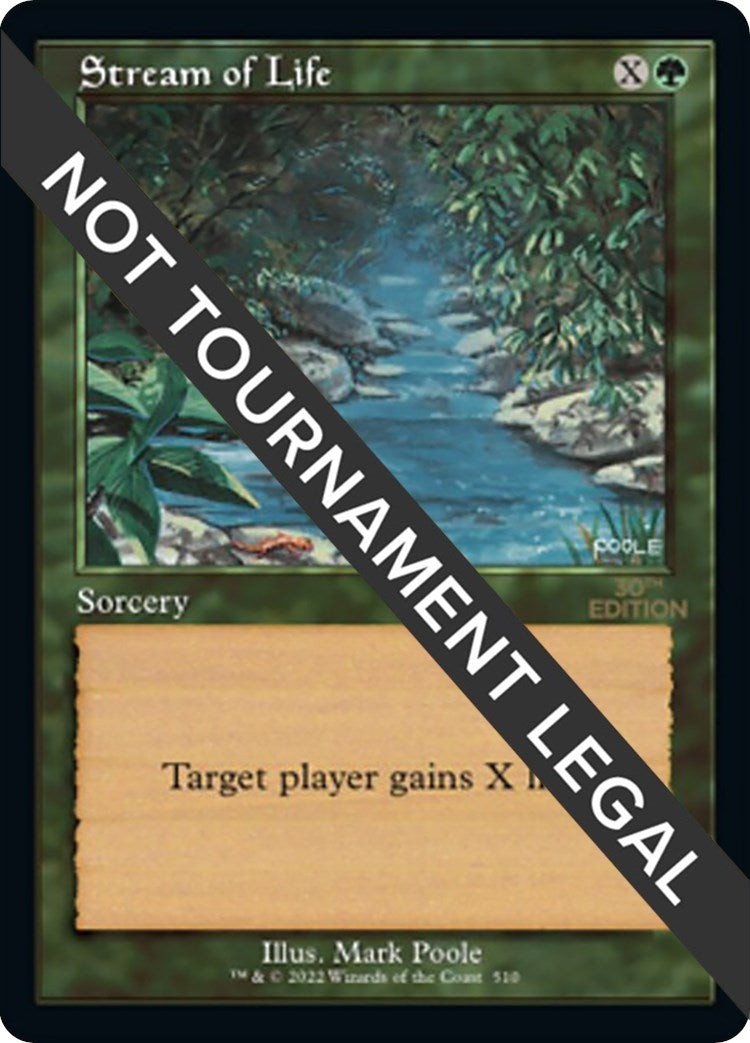 Image for Stream of Life (Retro Frame) (510) (30A) - Magic: The Gathering