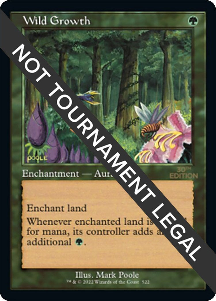 Image for Wild Growth (Retro Frame) (522) (30A) - Magic: The Gathering