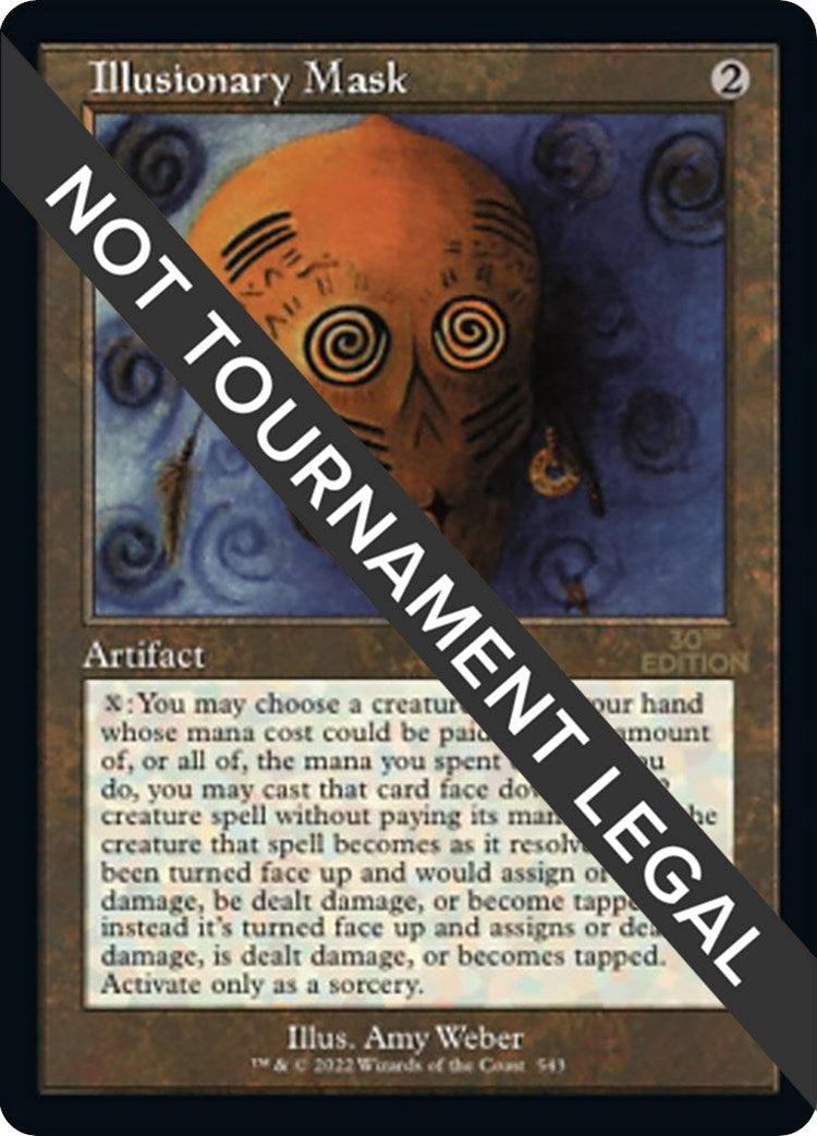 Image for Illusionary Mask (Retro Frame) (543) (30A) - Magic: The Gathering