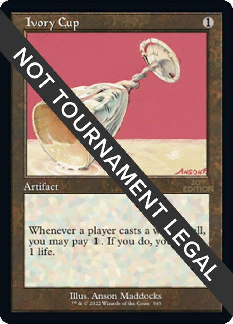 Image for Ivory Cup (Retro Frame) (545) (30A) - Magic: The Gathering