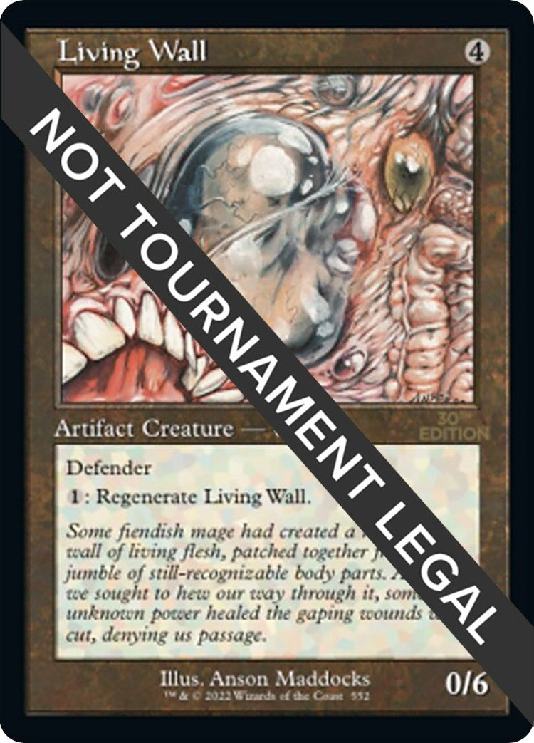 Image for Living Wall (Retro Frame) (552) (30A) - Magic: The Gathering