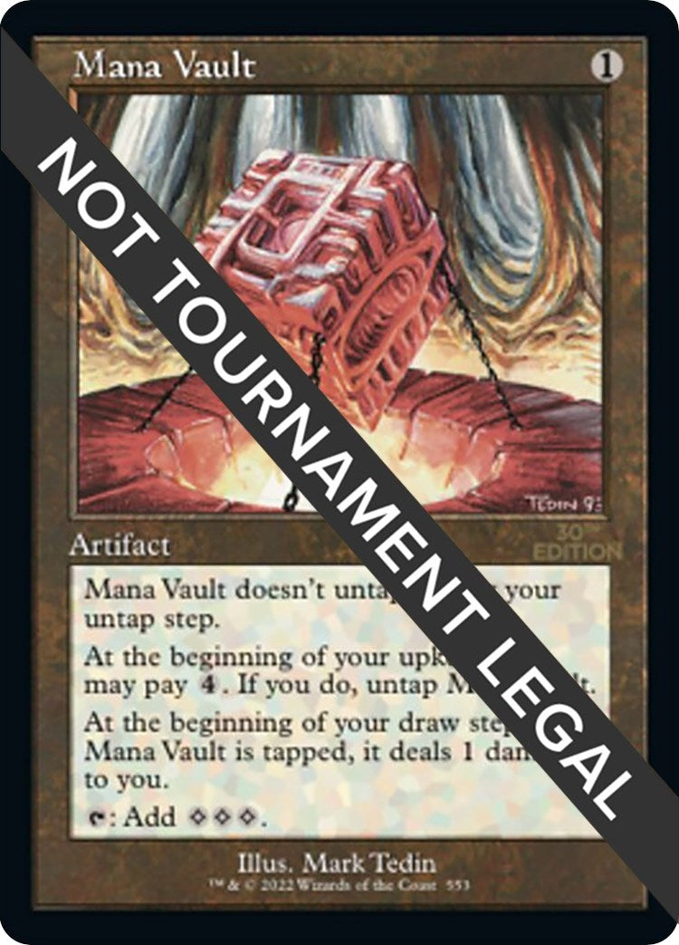 Image for Mana Vault (Retro Frame) (553) (30A) - Magic: The Gathering