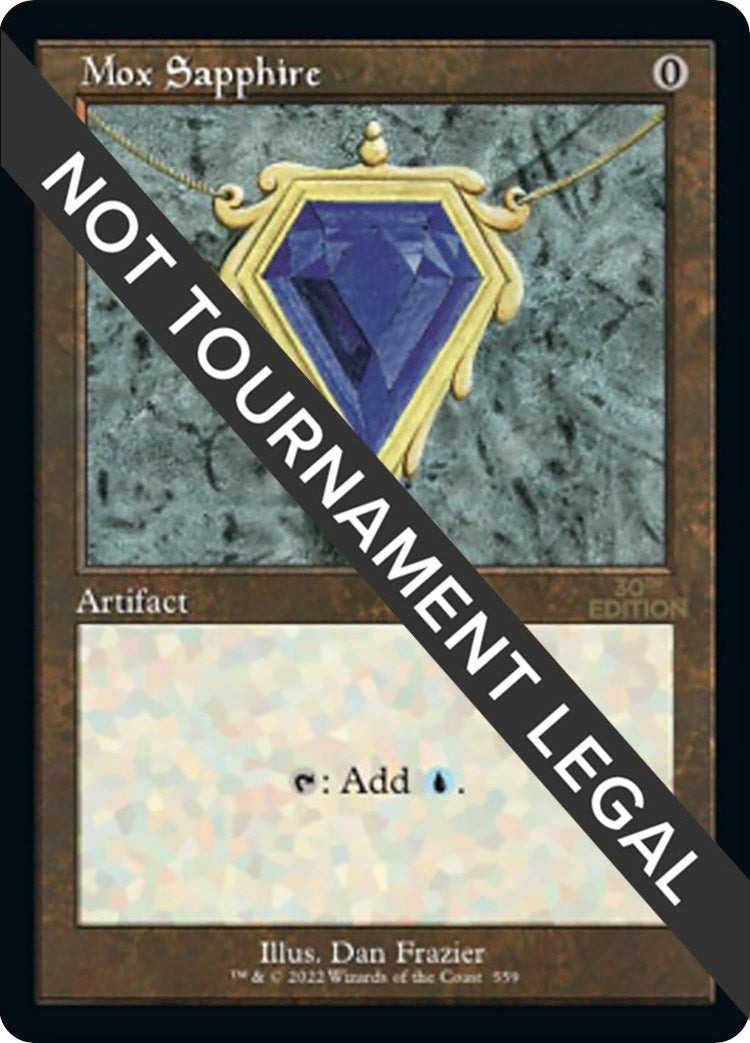 Image for Mox Sapphire (Retro Frame) (559) (30A) - Magic: The Gathering