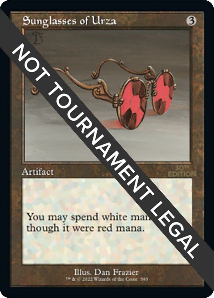 Image for Sunglasses of Urza (Retro Frame) (565) (30A) - Magic: The Gathering