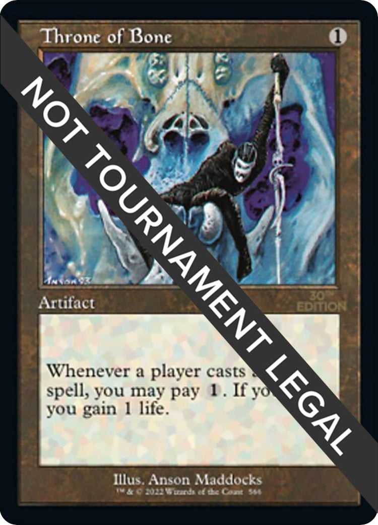 Image for Throne of Bone (Retro Frame) (566) (30A) - Magic: The Gathering