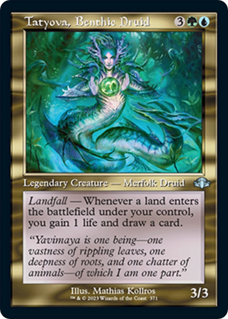 Image for Tatyova, Benthic Druid (Retro Frame) (371) (DMR) - Magic: The Gathering