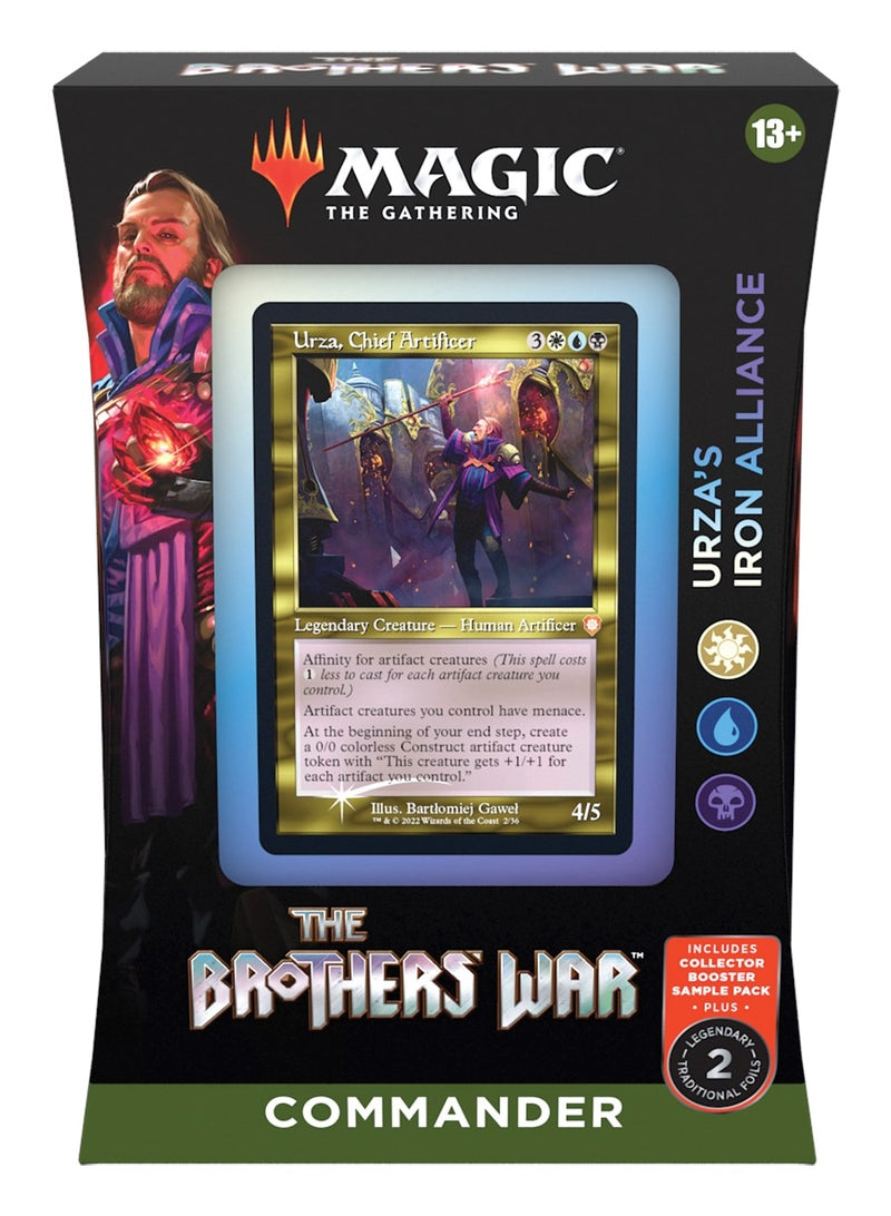 Image for The Brothers' War Commander Deck - Urza's Iron Alliance - Magic: The Gathering