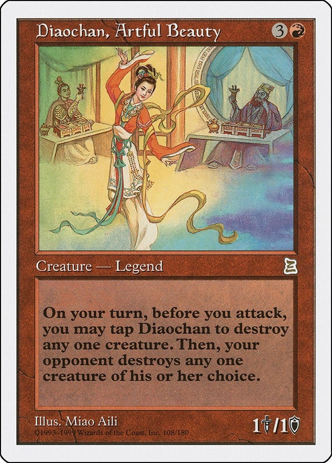 Image for Diaochan, Artful Beauty (108) (PTK) - Magic: The Gathering