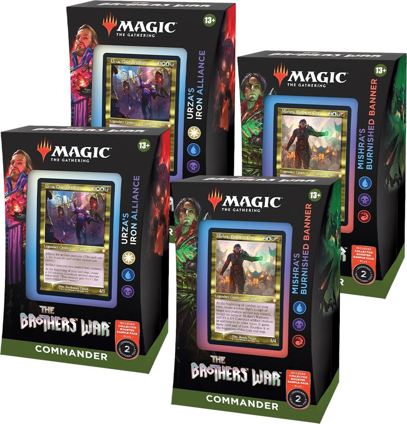 Image for The Brothers' War - Commander Deck Display - Magic: The Gathering