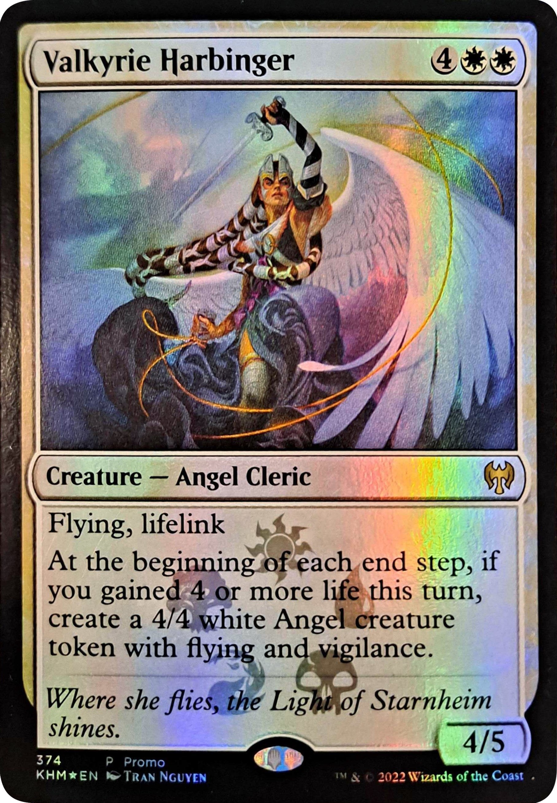 Image for Valkyrie Harbinger (374) (MEDIA) - Magic: The Gathering