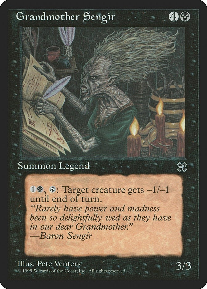 Image for Grandmother Sengir (HML) - Magic: The Gathering