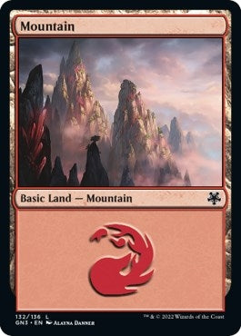 Image for Mountain (132) (132) (GN3) - Magic: The Gathering