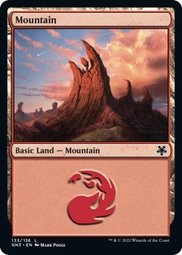 Image for Mountain (133) (133) (GN3) - Magic: The Gathering