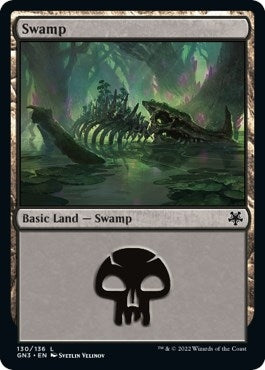 Image for Swamp (130) (130) (GN3) - Magic: The Gathering
