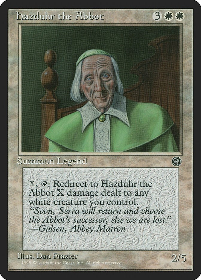 Image for Hazduhr the Abbot (HML) - Magic: The Gathering