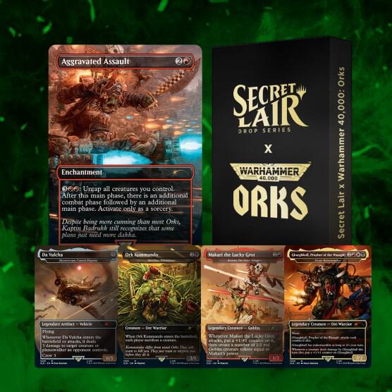 Secret Lair Warhammer 40,000 Orks