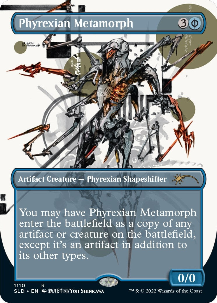 Image for Phyrexian Metamorph (Borderless) (1110) (SLD) - Magic: The Gathering