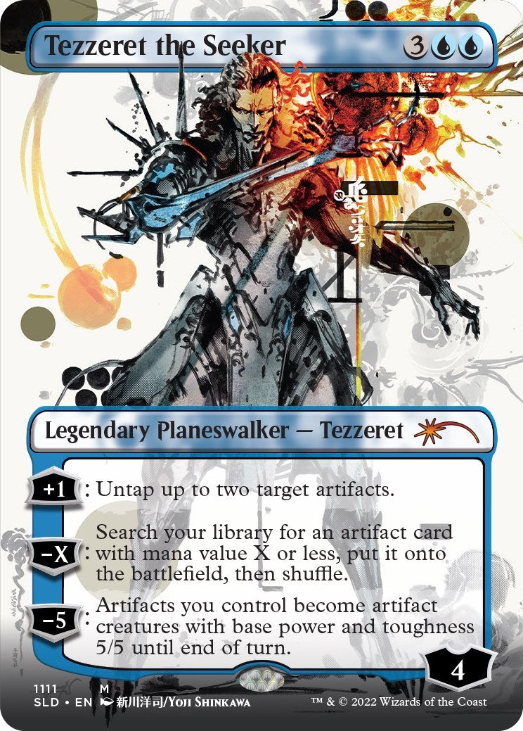 Image for Tezzeret the Seeker (1111) (1111) (SLD) - Magic: The Gathering