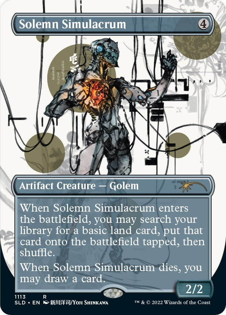 Image for Solemn Simulacrum (1113) (1113) (SLD) - Magic: The Gathering