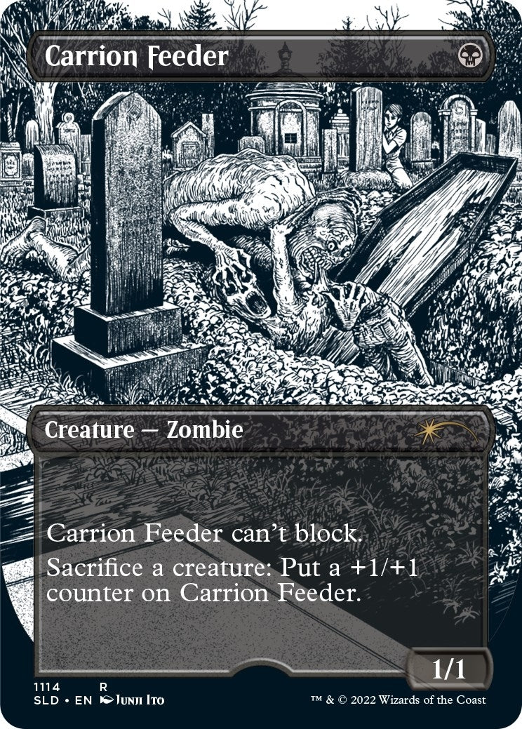 Image for Carrion Feeder (Borderless) (1114) (SLD) - Magic: The Gathering