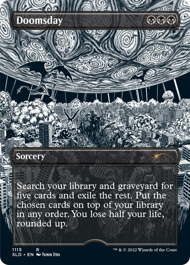 Image for Doomsday (Borderless) (1115) (SLD) - Magic: The Gathering