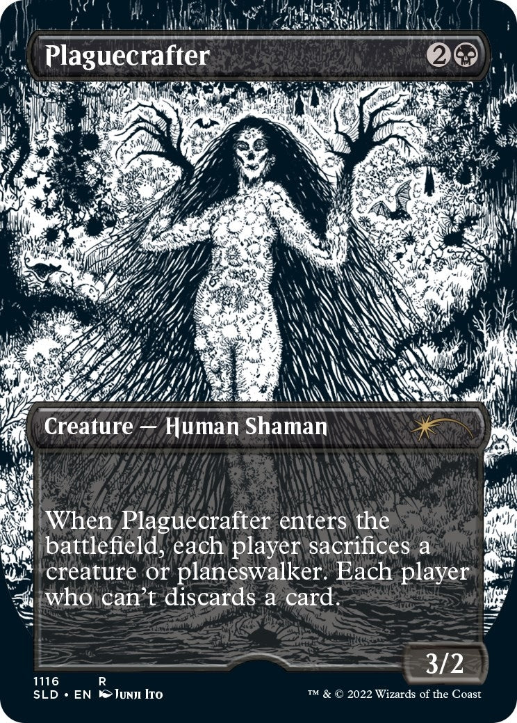 Image for Plaguecrafter (Borderless) (1116) (SLD) - Magic: The Gathering