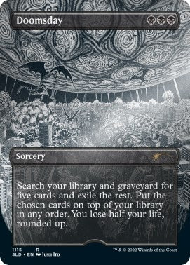 Image for Doomsday (Borderless) (Foil Etched) (1115) (SLD) - Magic: The Gathering