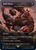 Image for Both Down - Bone Splinters (Borderless) (1037) (SLD) - Magic: The Gathering