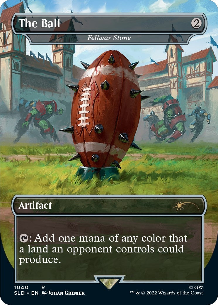 Image for The Ball - Fellwar Stone (Borderless) (1040) (SLD) - Magic: The Gathering