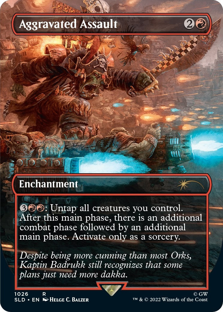 Image for Aggravated Assault (1026) (1026) (SLD) - Magic: The Gathering