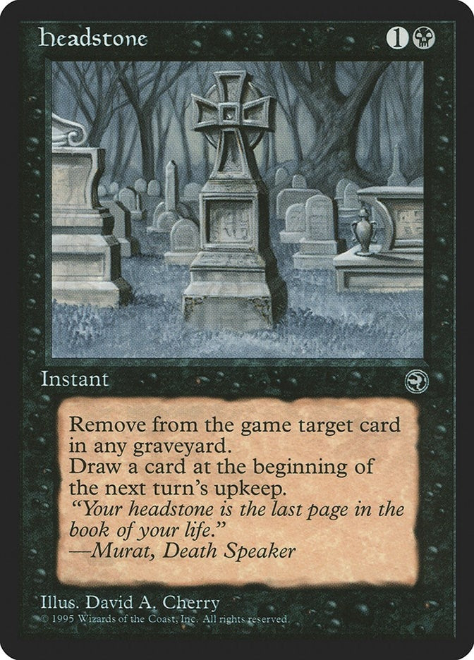 Image for Headstone (HML) - Magic: The Gathering