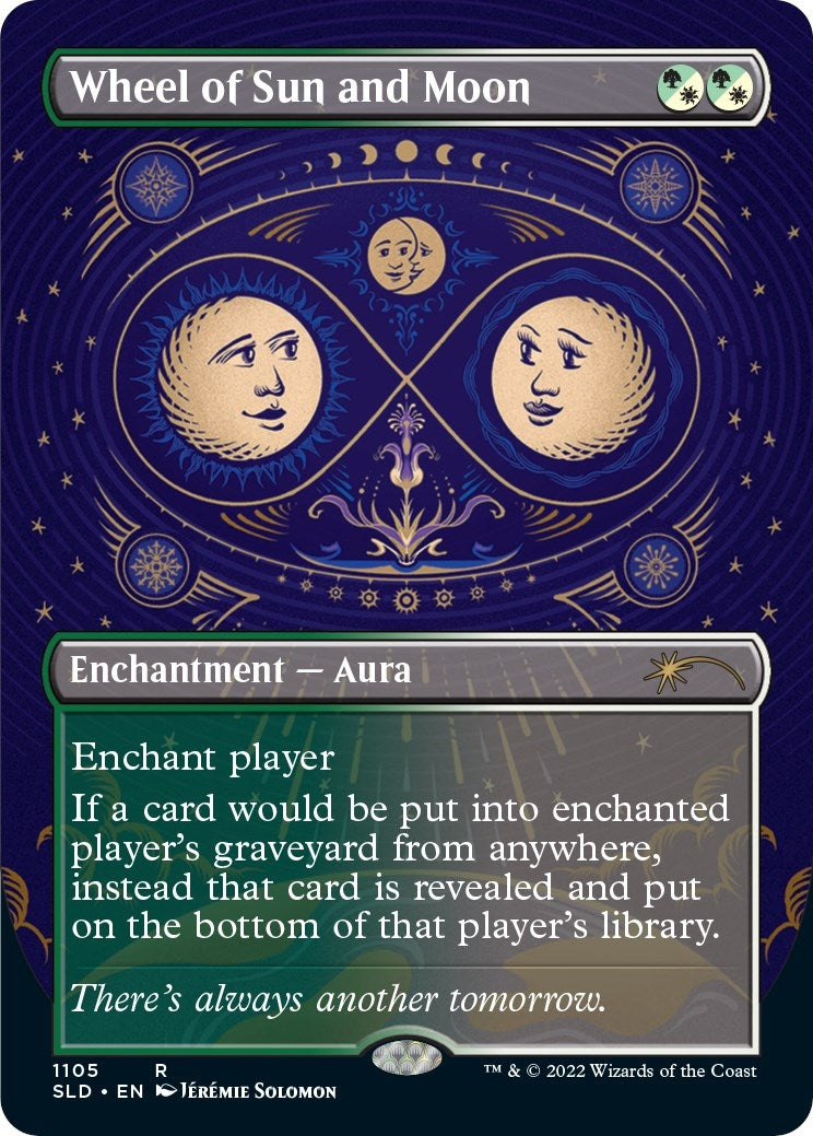 Image for Wheel of Sun and Moon (Borderless) (1105) (SLD) - Magic: The Gathering
