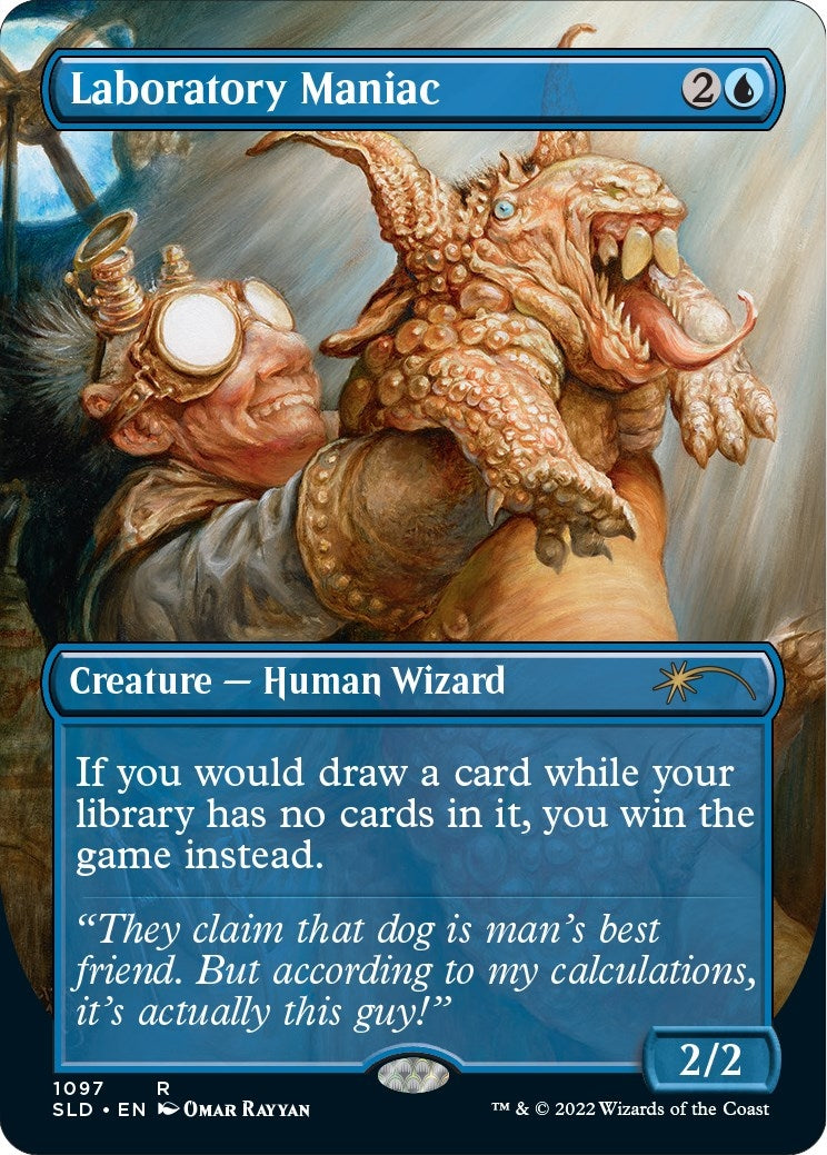Image for Laboratory Maniac (Borderless) (1097) (SLD) - Magic: The Gathering