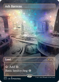 Image for Ash Barrens (Borderless) (Galaxy Foil) (469) (SLD) - Magic: The Gathering
