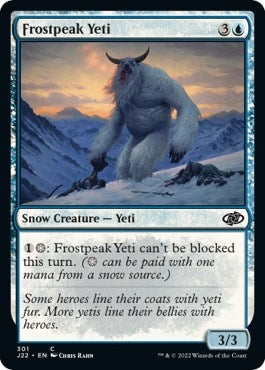 Image for Frostpeak Yeti (301) (J22) - Magic: The Gathering