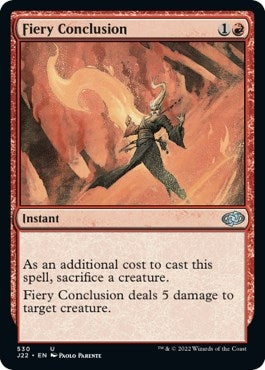 Image for Fiery Conclusion (530) (J22) - Magic: The Gathering