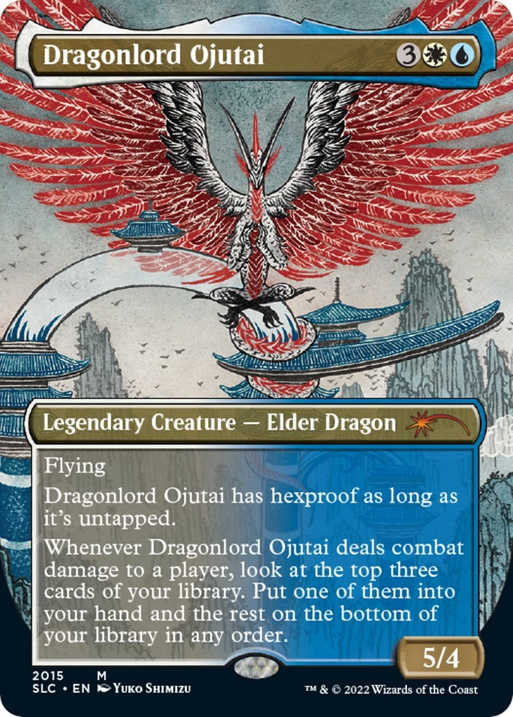 Image for Dragonlord Ojutai (2015) (SLC) - Magic: The Gathering