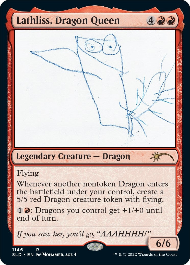 Image for Lathliss, Dragon Queen (1146) (1146) (SLD) - Magic: The Gathering