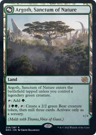 Argoth, Sanctum of Nature (256) (BRO)