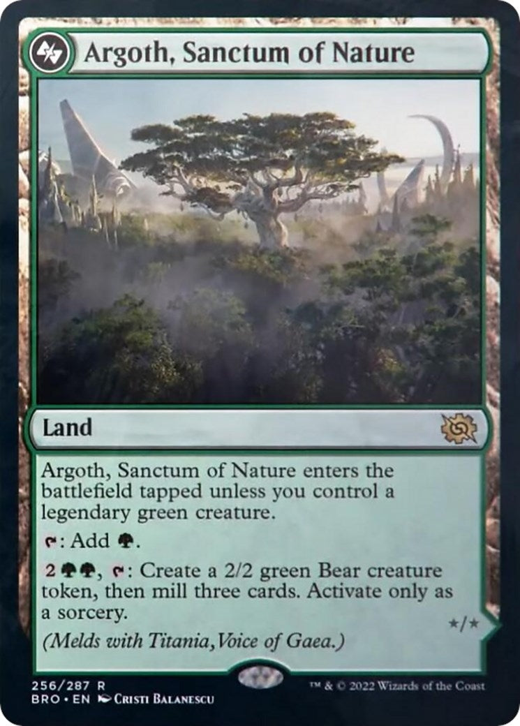 Image for Argoth, Sanctum of Nature (256) (BRO) - Magic: The Gathering