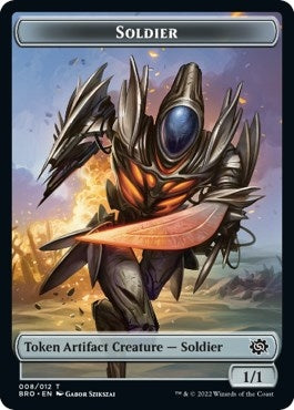 Image for Soldier Token (008) (8) (BRO) - Magic: The Gathering